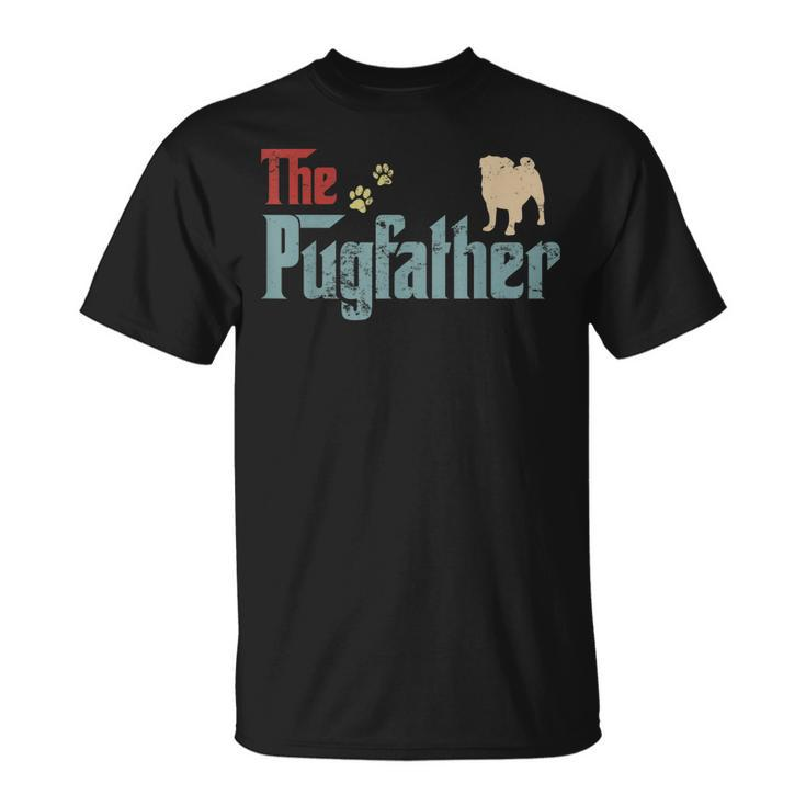 Vintage The Pugfather Matching Family Pug Lover Gifts  Unisex T-Shirt