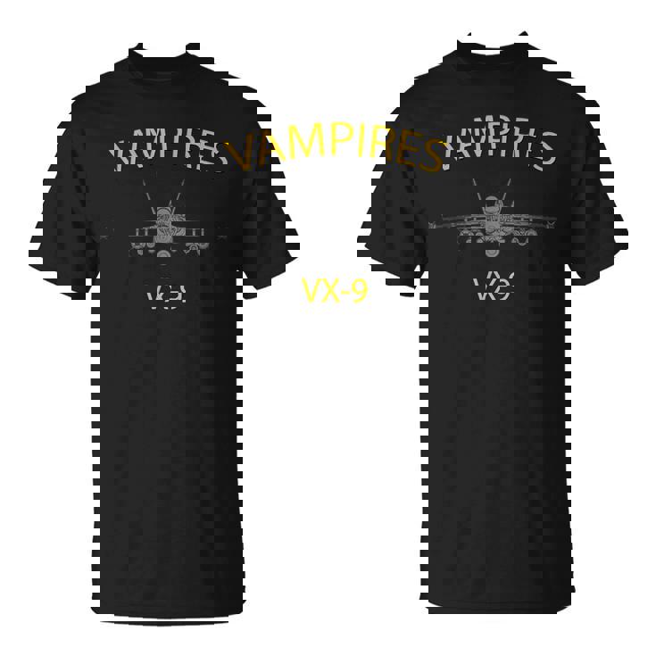 Vx-9 Vampires Air Test And Evaluation Squadron F-18 T-Shirt
