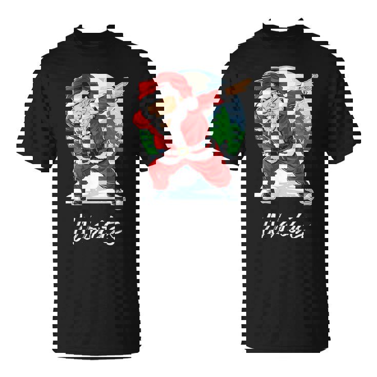 Waits Name Gift Santa Waits Unisex T-Shirt