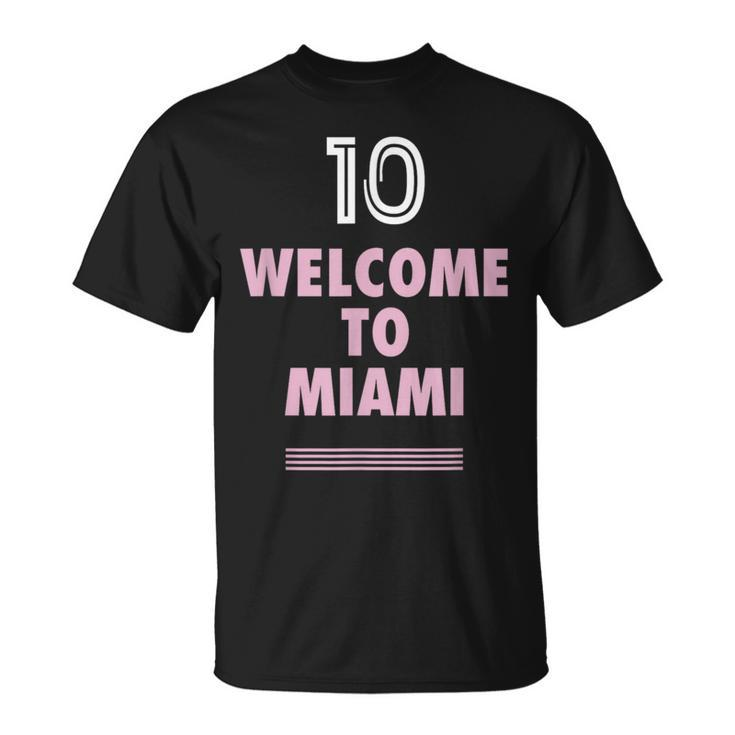 Welcome To Miami 10 - Goat  Unisex T-Shirt