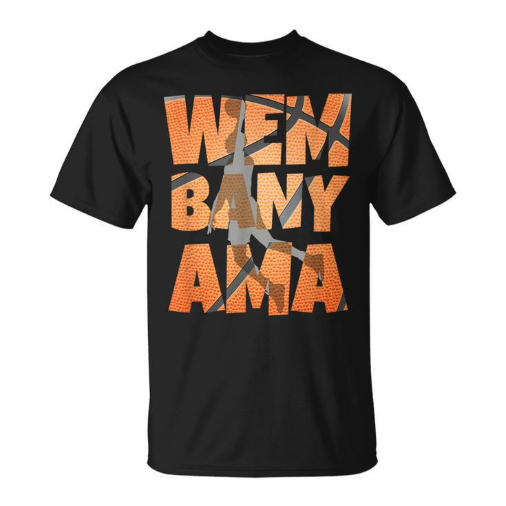 Wembanyama Basketball Amazing Gift Fan  Unisex T-Shirt