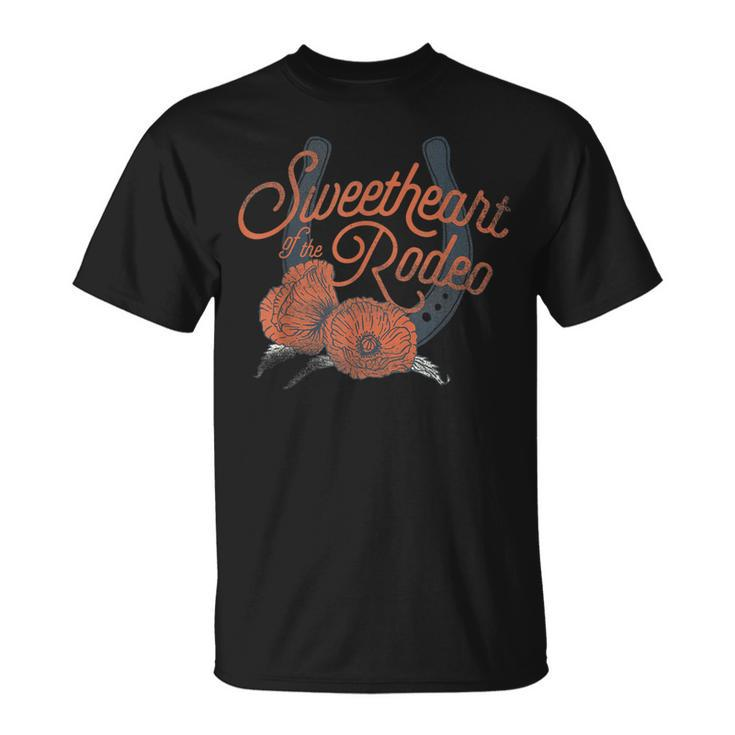 Western Sweetheart Of The Rodeo Cowgirl Cowboy Southern Unisex T-Shirt
