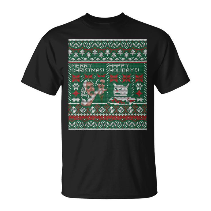 Forty Creek Whisky Cat Meme Ugly Christmas Sweater - Tagotee