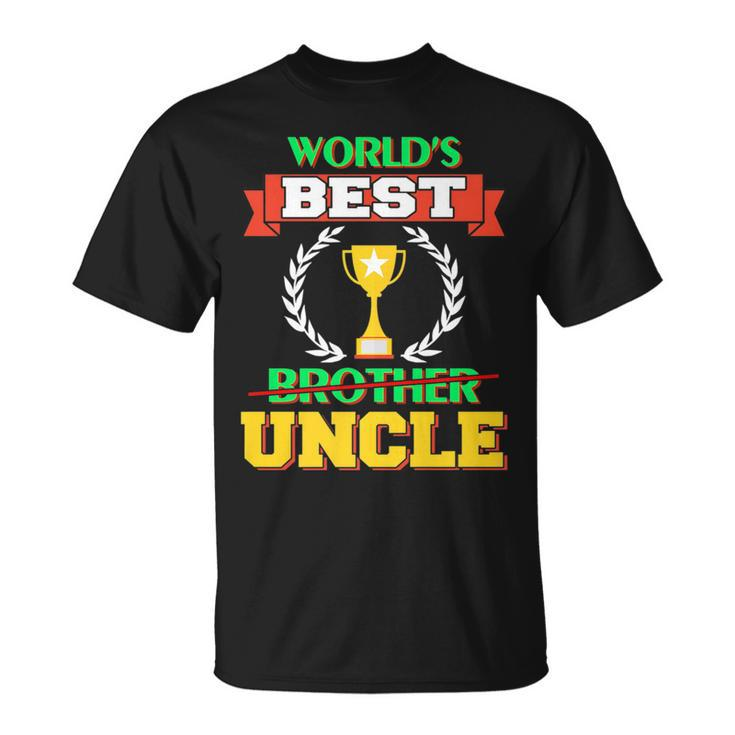 Worlds Best Uncle Uncle Funny  Unisex T-Shirt