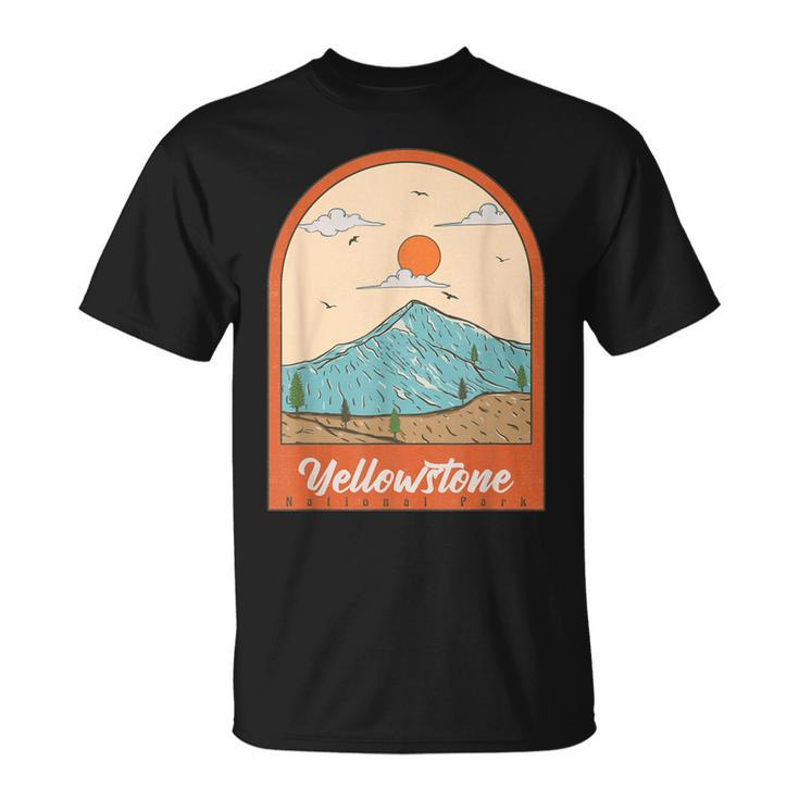 Yellowstone National Park - Throwback Design - Classic  Unisex T-Shirt