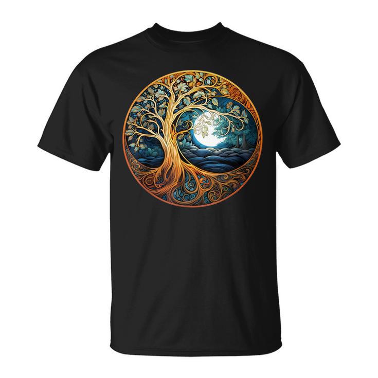 Yin Yang Tree Of Life T-Shirt