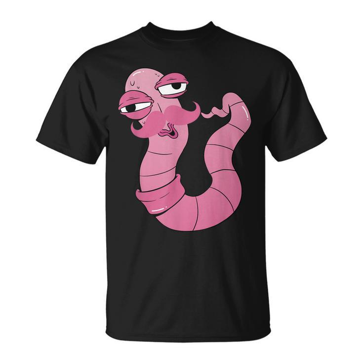 Youre Worm With A Mustache  Funny Meme For Men Women Unisex T-Shirt