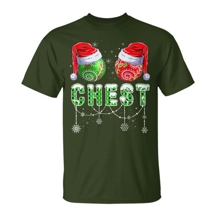 Chestnuts Matching Family Chestnuts Christmas Couples T-Shirt