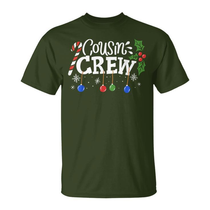 Christmas Cousin Crew Family Feast Party Bauble Present T-Shirt