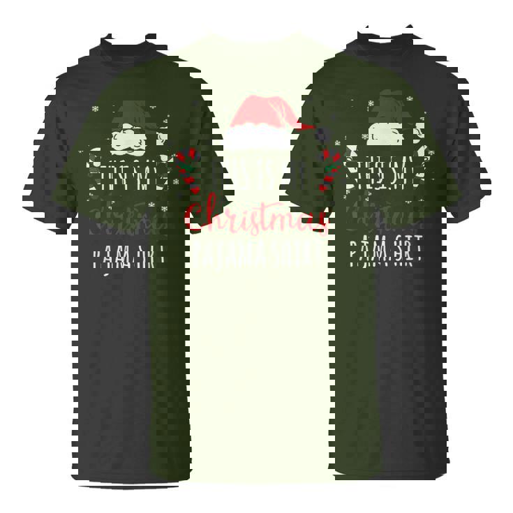 This Is My Christmas Pajama Christmas T-Shirt