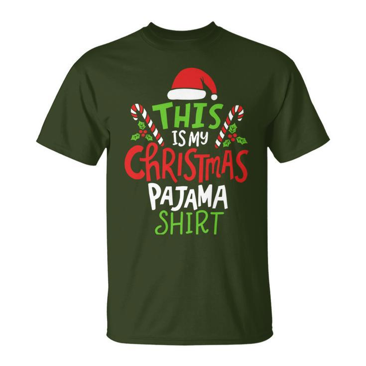 This Is My Christmas Pajama T-Shirt