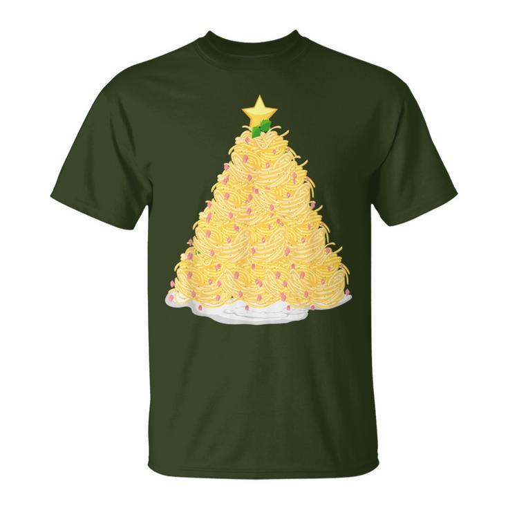 Noodle Christmas Tree Ramen Lover's Xmas Pajama T-Shirt