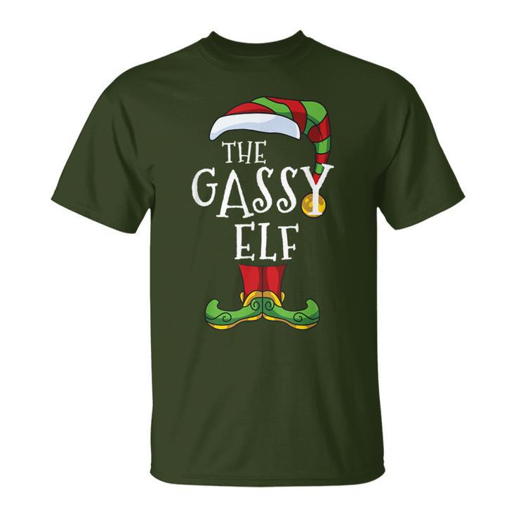 Gassy Elf Family Matching Christmas Group T-Shirt
