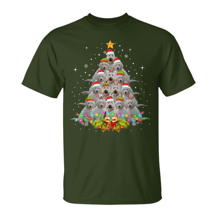 Goldendoodle Dog Tree Christmas Sweater Xmas Pet Dogs T-Shirt