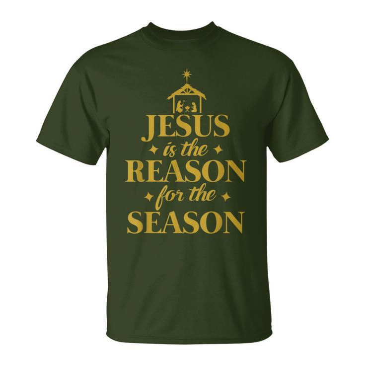 Jesus Is The Reason For The Season Christmas T-Shirt