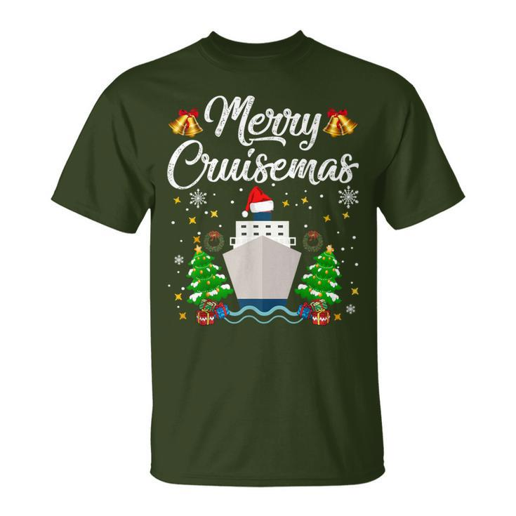 Merry Cruisemas Family Christmas 2019 On Cruise T-Shirt