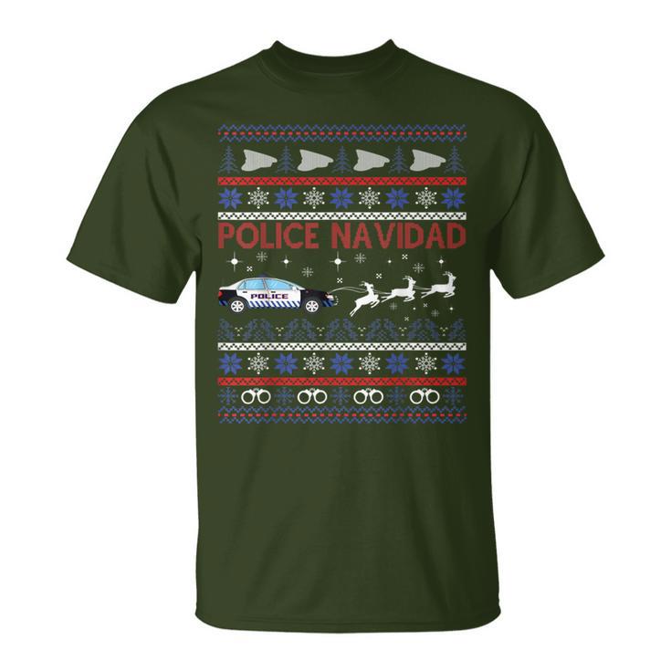 police navidad shirt