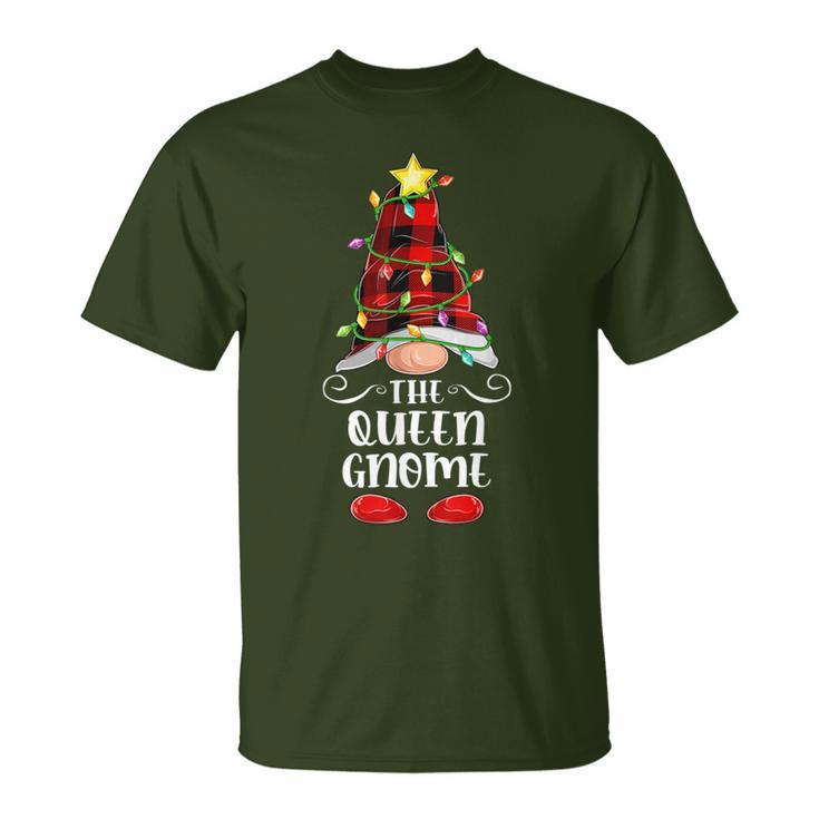 The Queen Gnome Matching Family Group Christmas Gnome T-Shirt
