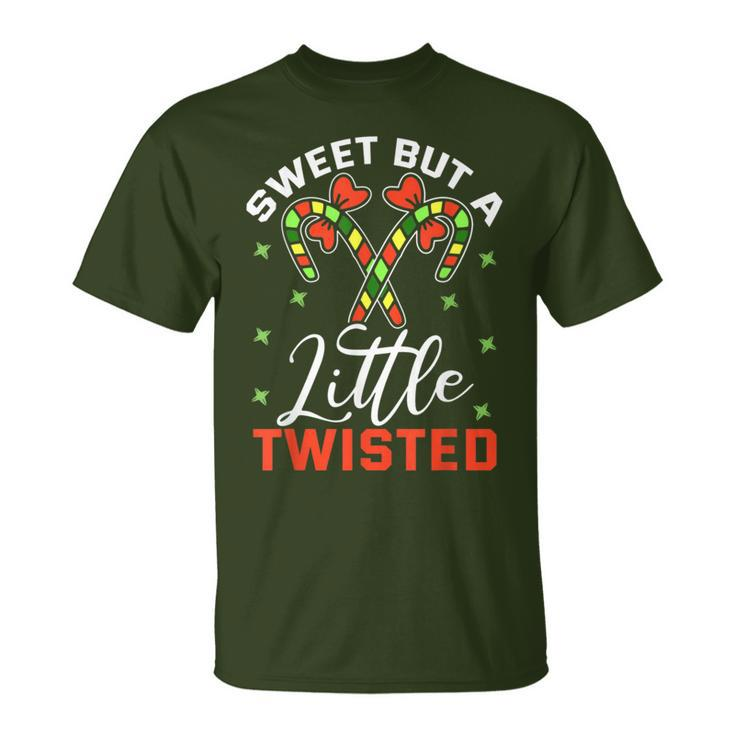 Sweet But A Little Twisted Christmas T-Shirt