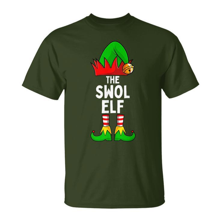 Swol Elf Matching Family Christmas T-Shirt