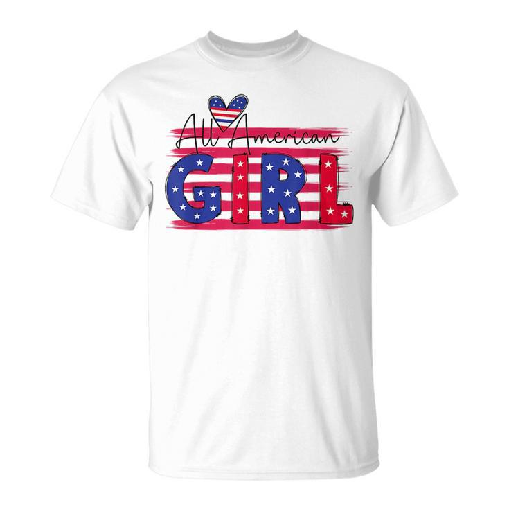 All American Girls 4Th Of July Daughter  Unisex T-Shirt