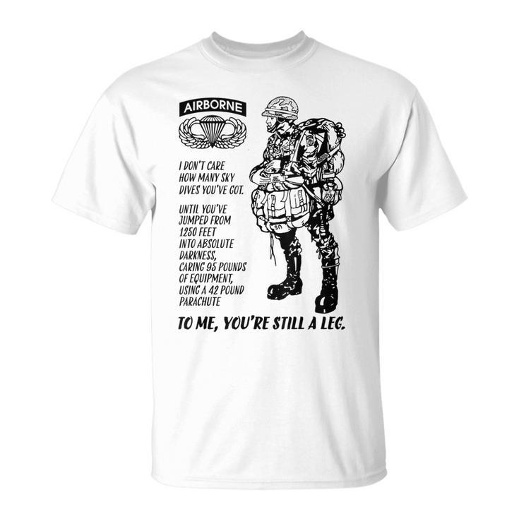 Army Airborne Paratroopers Mens  Unisex T-Shirt