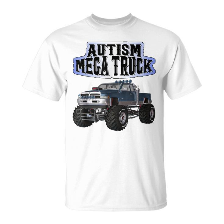 Autism Mega Truck  Unisex T-Shirt