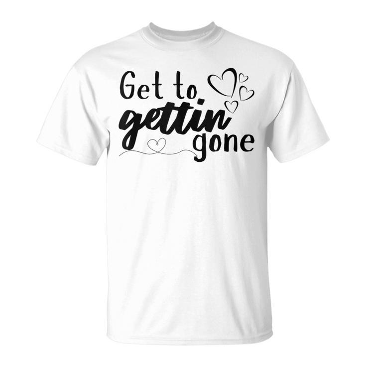 Bailey Zimmerman Get To Getting Gone  Unisex T-Shirt