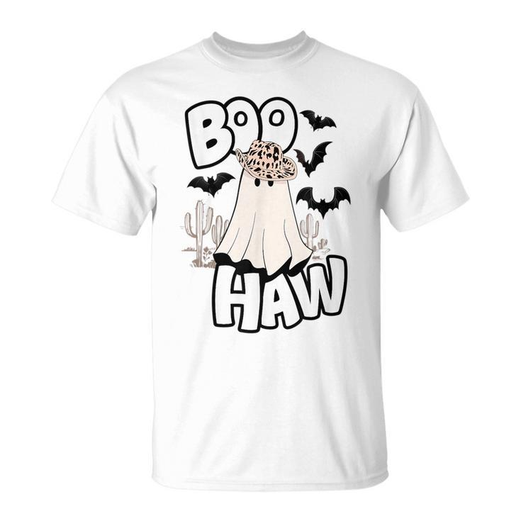 Boo Haw Retro Vintage Cowboy Ghost  Ghost Funny Gifts Unisex T-Shirt