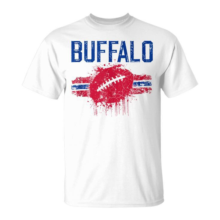 Buffalo Fan Retro Vintage T-Shirt