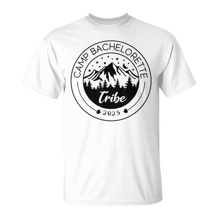 Camp Bachelorette Tribe Mountain Bachelorette Party  Unisex T-Shirt