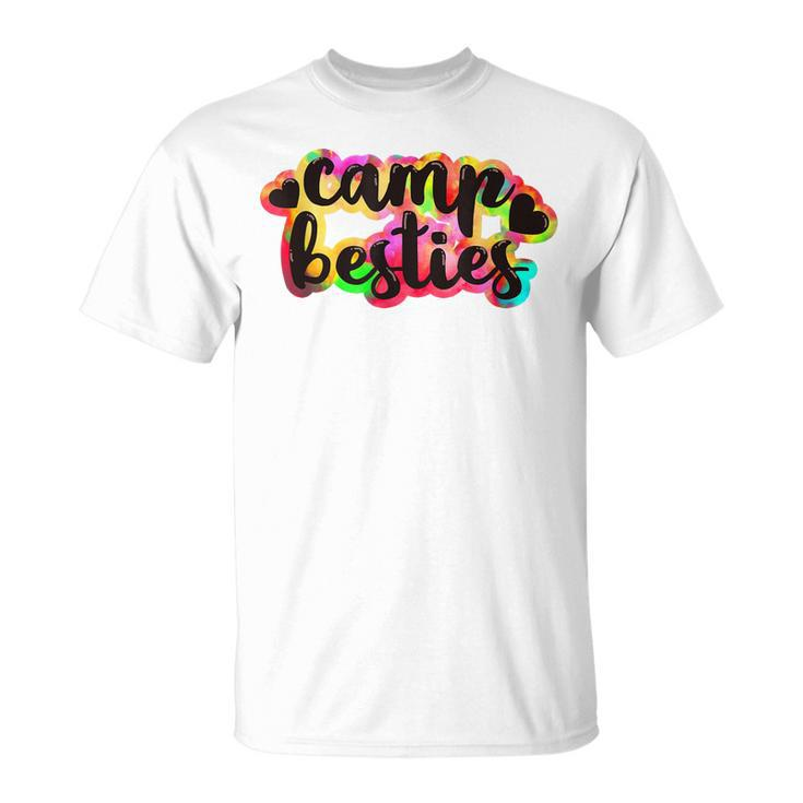 Camp Besties  Camping Best Friend Camper Gifts For Girl Unisex T-Shirt