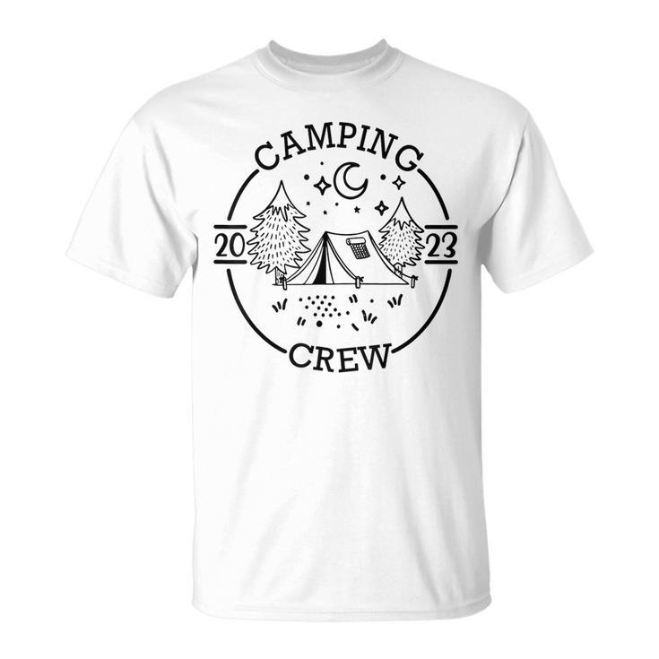 Camping Crew Making Memories 2023 Family Camping Trip T-Shirt