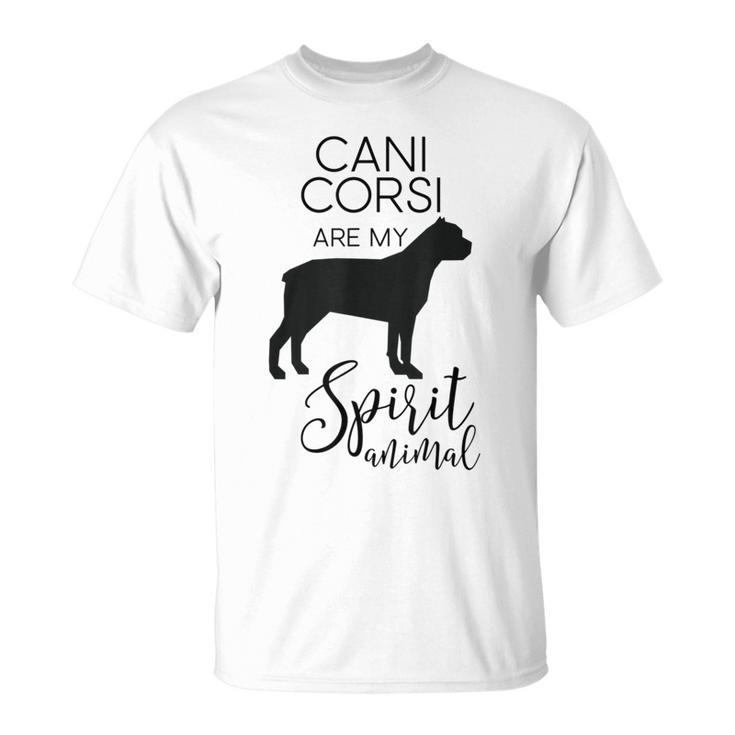 Cane Corso Italian Mastiff Dog Spirit Animal J000255 Unisex T-Shirt