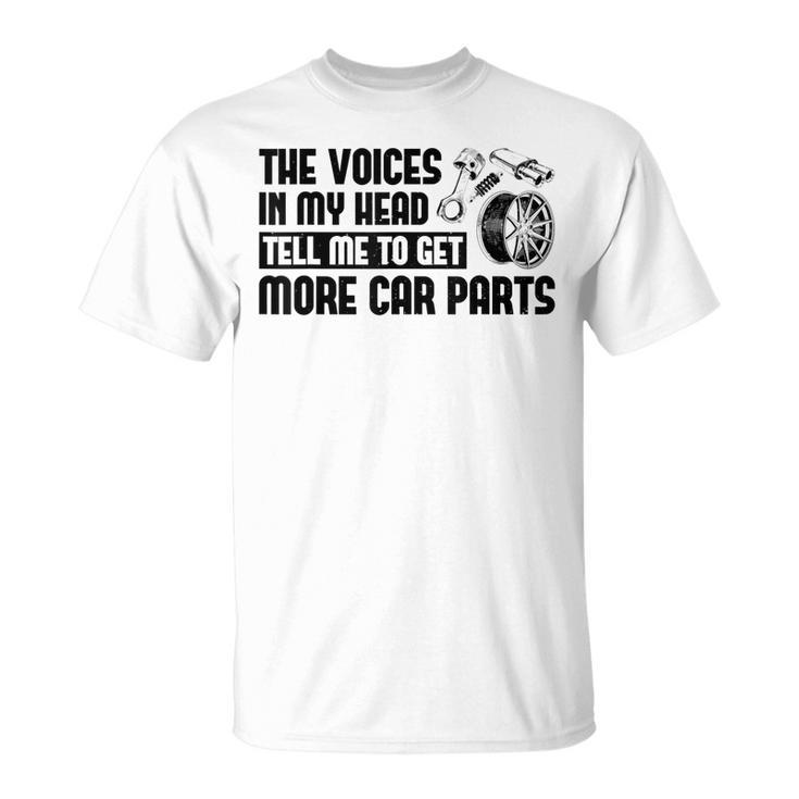 Car Guy & Car Girl Get More Car Parts Racing Drifting T-shirt