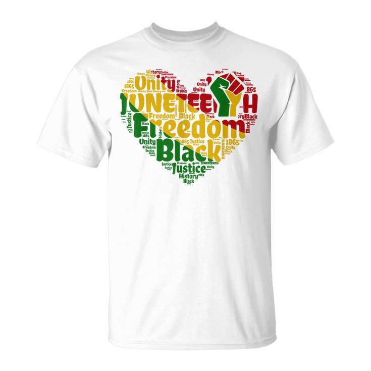 Celebrate Black Freedom Independence Day Junenth  Unisex T-Shirt