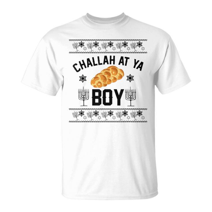 Challah At Ya Boy Ugly Christmas Sweaters T-Shirt