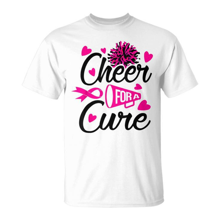 Cheer For A Cure Breast Cancer Awareness T-Shirt