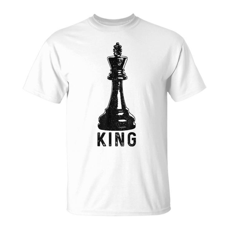 Chess Player King Vintage Halloween Costume Chess Master Gift For Mens Unisex T-Shirt