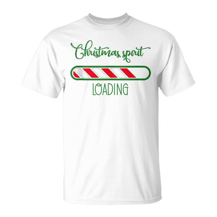 Christmas Holidays Spirit Loading Joy T-Shirt