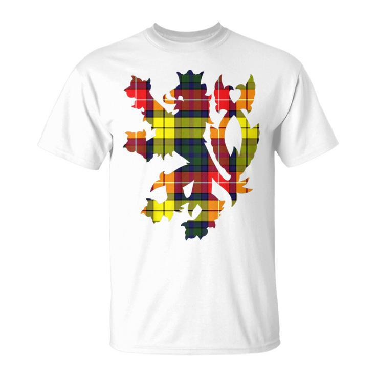 Clan Buchanan Tartan Scottish Family Name Scotland Pride Unisex T-Shirt
