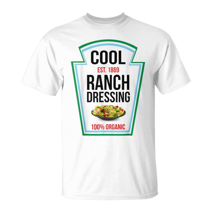 Cool Ranch Dressing Bottle Label Halloween Family Matching T-Shirt