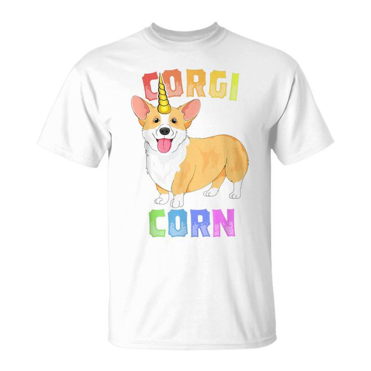 Corgi  For Kids Girls Corgicorn Unicorn Unicorg Dog  Unisex T-Shirt