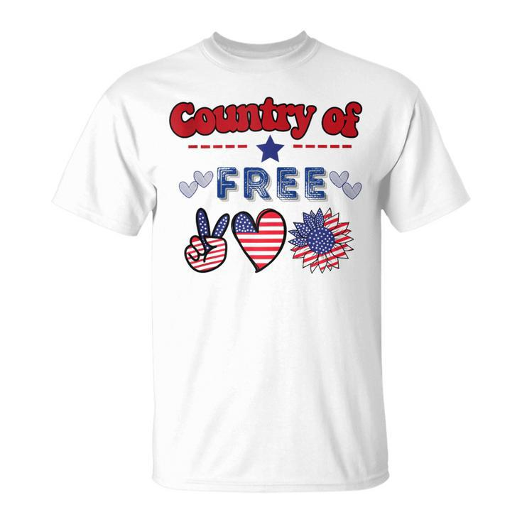 Country Of Free Quotes This Country Of Ours  Unisex T-Shirt