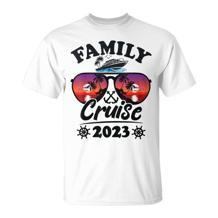Cruise Squad 2023 Cruise Ship Vacation Matching Family Group  Unisex T-Shirt