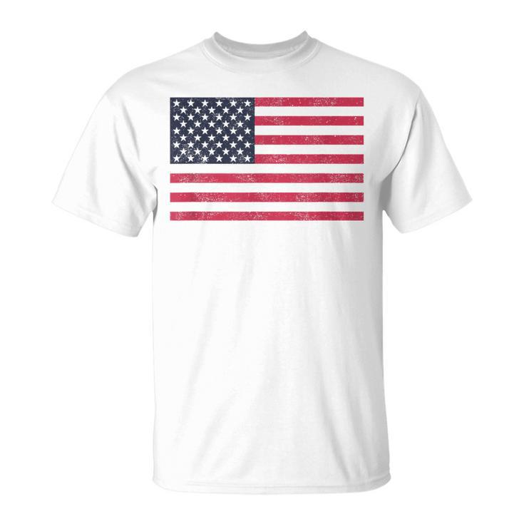 Cute Usa Flag Red White Blue 4Th Of July Top  Unisex T-Shirt