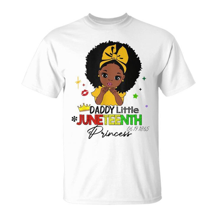 Daddy Little Junenth Princess - 1865 American Junenth  Unisex T-Shirt