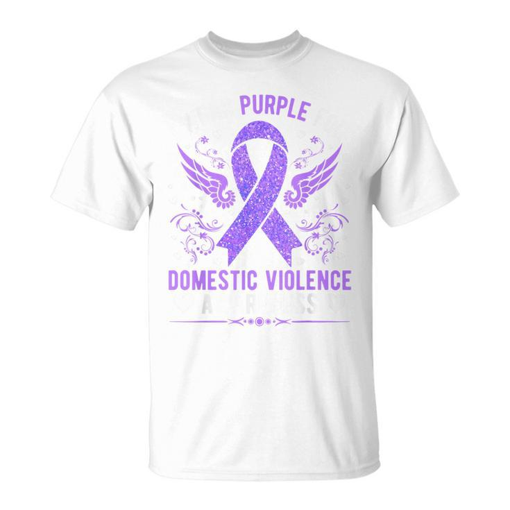 Domestic Violence Awareness Stronger Than Silence T-Shirt