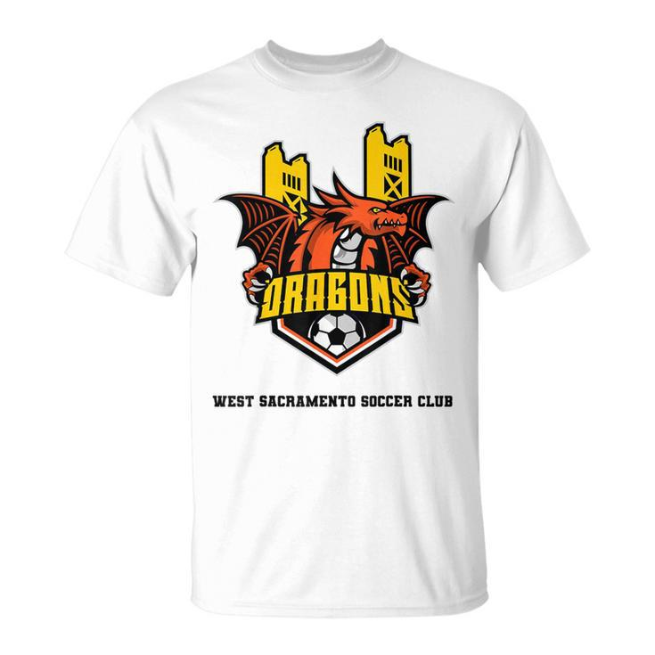 Dragons Soccer Orange T-Shirt