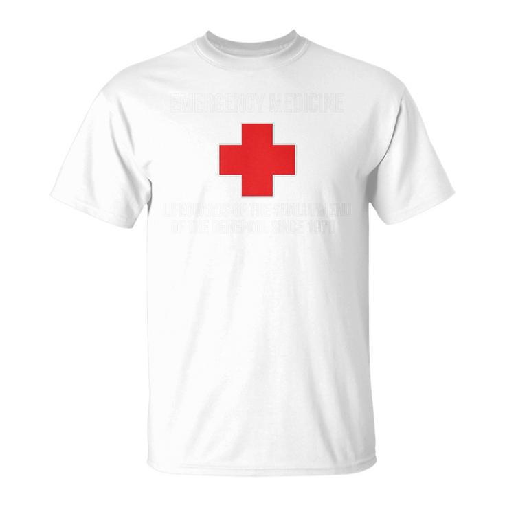 Emergency Medicine Lifeguards Shallow End Of Gene Pool T-Shirt